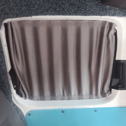 For Toyota Proace Premium Window Curtains - Black/Grey - CREATE YOUR OWN BUNDLE! | Van-X