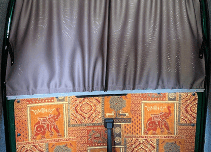 For Citroën Dispatch Blackout Camper Curtains Black/Grey - Create Your Own Bundle | Van-X
