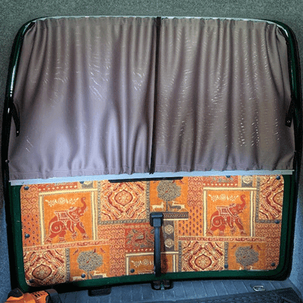 For Citroën Dispatch Premium Window Curtains - Black/Grey - CREATE YOUR OWN BUNDLE! | Van-X