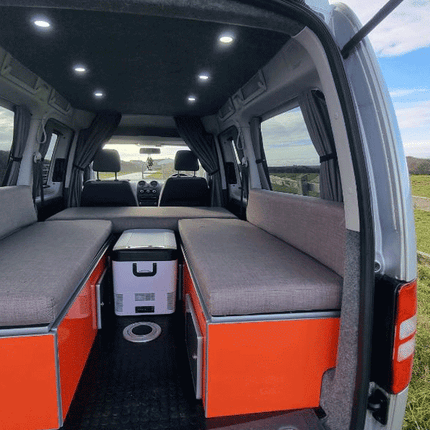 For Peugeot Expert Premium Window Curtains - Black/Grey - CREATE YOUR OWN BUNDLE! | Van-X