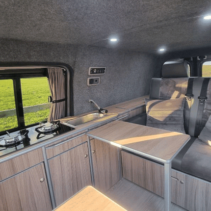 For Citroën Dispatch Premium Window Curtains - Black/Grey - CREATE YOUR OWN BUNDLE! | Van-X