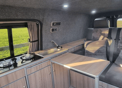 For Toyota Proace Blackout Camper Curtains Black/Grey - Create Your Own Bundle | Van-X
