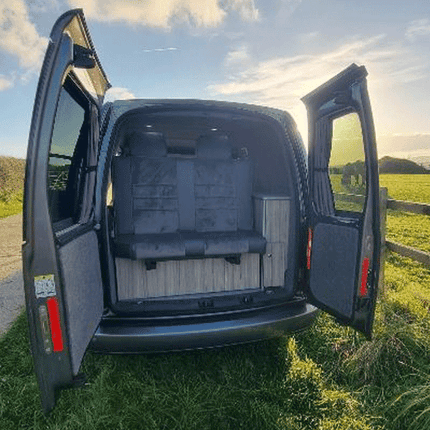 For Peugeot Expert Premium Window Curtains - Black/Grey - CREATE YOUR OWN BUNDLE! | Van-X