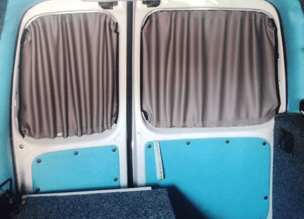 For VW Caddy Blackout Camper Curtains Black/Grey - Create Your Own Bundle | Van-X
