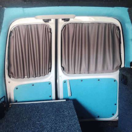 For Citroën Dispatch Premium Window Curtains - Black/Grey - CREATE YOUR OWN BUNDLE! | Van-X