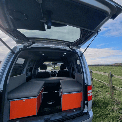 For Fiat Scudo Premium Window Curtains - Black/Grey - CREATE YOUR OWN BUNDLE! | Van-X