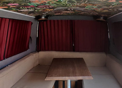 For VW T4 Transporter Camper 1 x Side Window Curtain Kit | Van-X