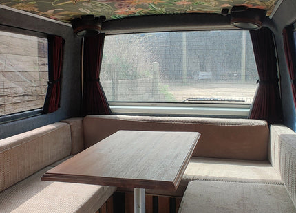 For VW T4 Premium 1 x Tailgate Window Curtain Van-X