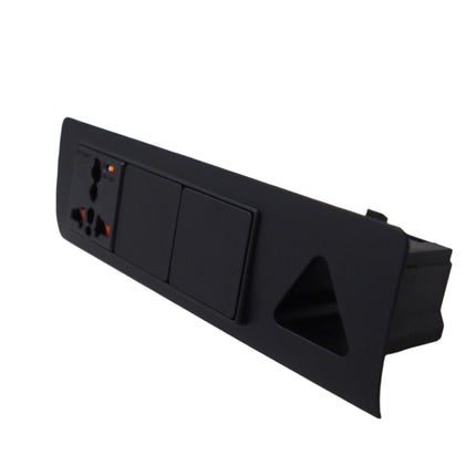 For VW T5 & T5.1 Transporter Matte Black Hazard Warning Light Switch – Painted & Ready to Fit
