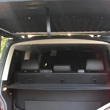 For VW Caddy Van Conversion Premium Window Curtains - Black/Black - CREATE YOUR OWN BUNDLE! Van-X