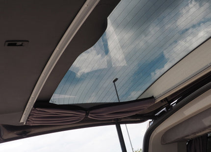 For VW T4 Caravelle / Shuttle Premium Window Curtains Black/Grey – Create Your Own Bundle | Van-X