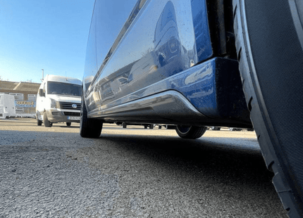 For VW T6.1 Transporter SWB ABS Side Skirts Painted In Candy White Ready to Fit, latest in style