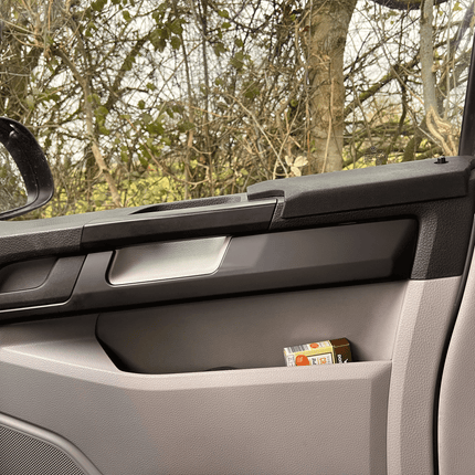 For VW T6 Transporter Lower Dash Styling Trims Comfort Dash Matte Black (Set of 6) Painted and Ready to Fit | Van-X