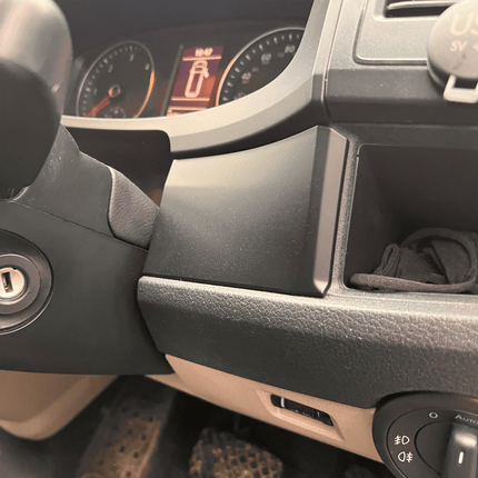 For VW T6 Transporter Lower Dash Styling Trims Comfort Dash Matte Black (Set of 6) Painted and Ready to Fit | Van-X