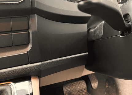 For VW T6 Transporter Lower Dash Styling Trims Comfort Dash Matte Black (Set of 6) Painted and Ready to Fit | Van-X