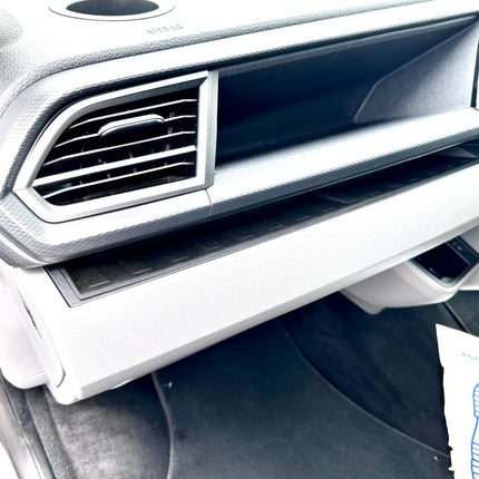 For VW T6.1 Vans Silicone/Rubber Lower Dashboard Inserts - Non-Slip, Durable and Easy to Install