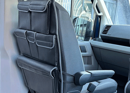 For VW Crafter / ManTGE, back Seat storage Organiser, Captain seats, Van or Campervan, Van-x premium