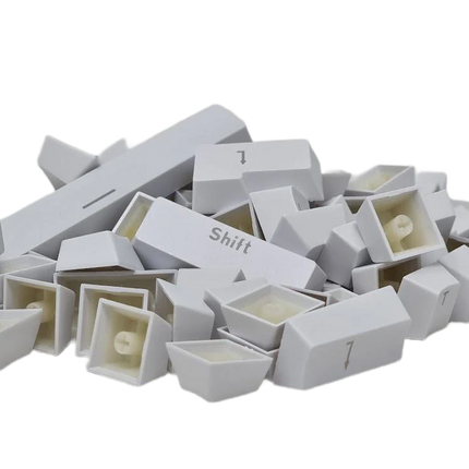 TKC ABS White Double Shot Keycap