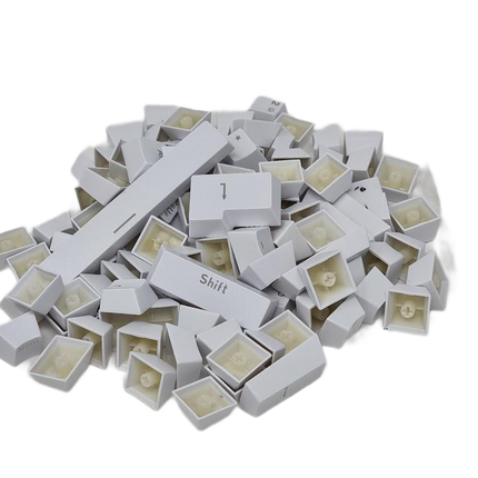TKC ABS White Double Shot Keycap