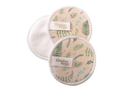 Bamboo Makeup Pads including Storage Jar