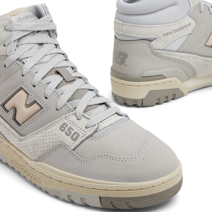 UK 6.5 New Balance 650 Men’s Leather High-Top Sneakers – EU 40