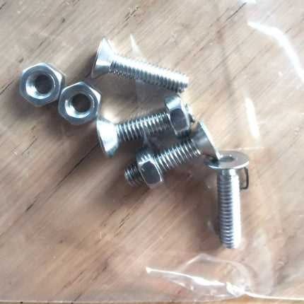 X4 M4 22mm Hex bolts for Chicken Guard door openers