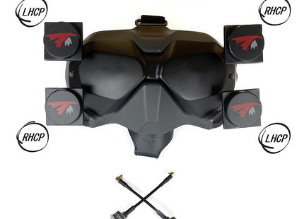 TrueRC “X” ANTENNAS SET FOR DJI FPV