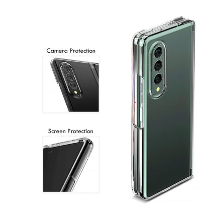 Samsung Galaxy Z Fold 5 Transparent Clear Silicone Gel Case
